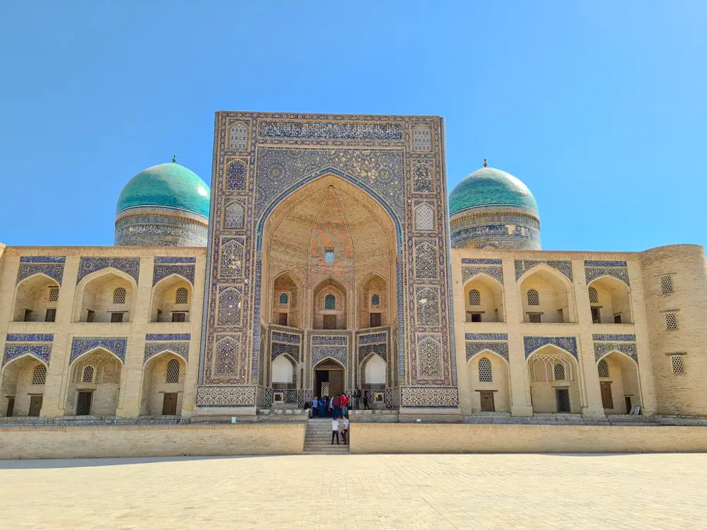 Mir-i-Arab Madrasah in Bukhara, Uzbekistan