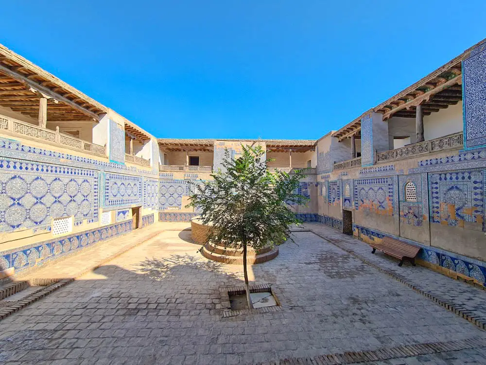 Забележителности в Хива, Узбекистан - дворецът Таш Хаули