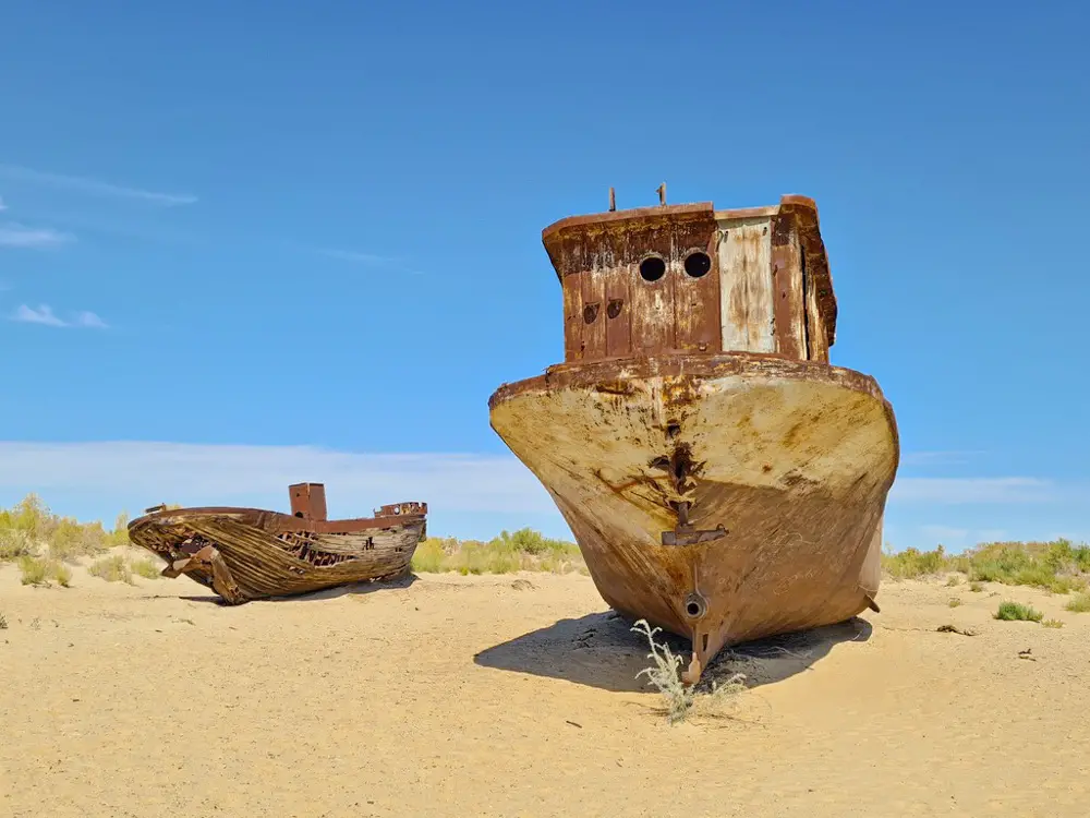 Aral Sea Ship Graveyard Muynak